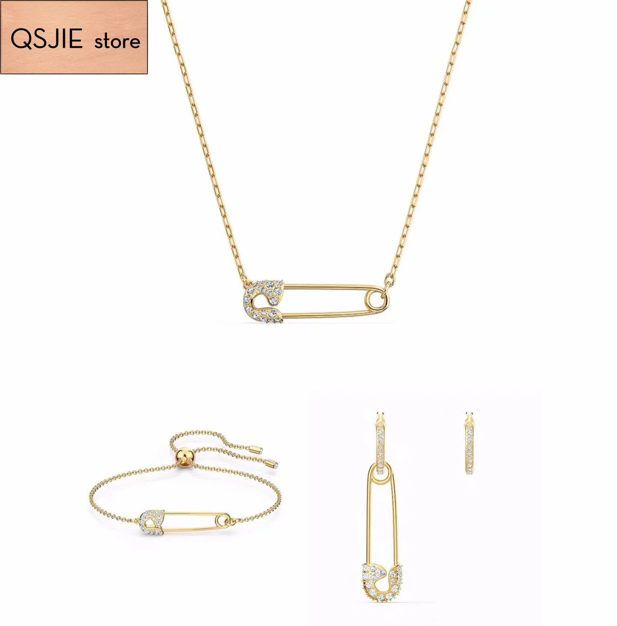 

High Quality SWA New Pin Design Inspiration. Women's Necklace Glamorous Fashion Jewelry