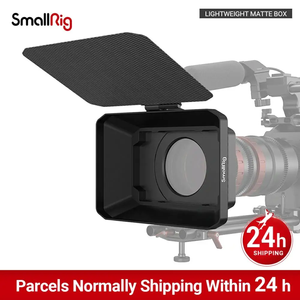 Легкая Матовая коробка SmallRig с зажимом для камеры верхней частью из углеродного