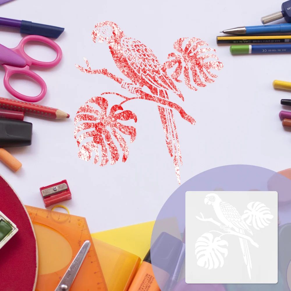 

9pcs Animal Hollow Stencils Kids Reusable Painting Templates for DIY Crafts