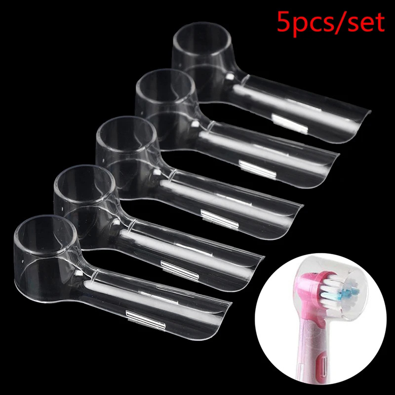 

4/5Pc Plastic Travel Electric Toothbrush Cover Toothbrush Head Protective Cover Case Cap Suit Oral Toothbrush Protective Cap