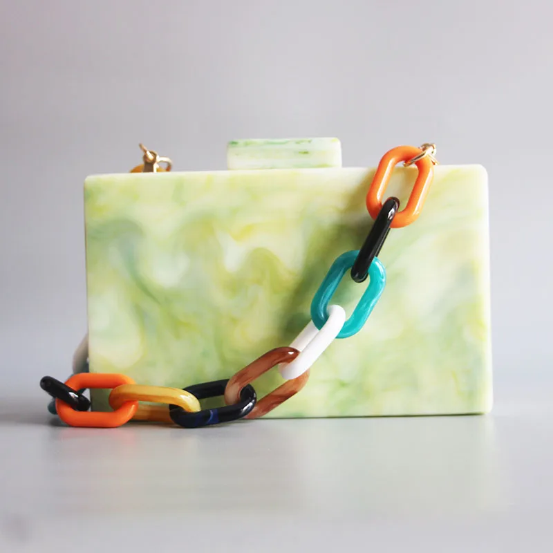 ПВХ сумки через плечо для женщин дизайнерские маленькие на цепочке сумка мини