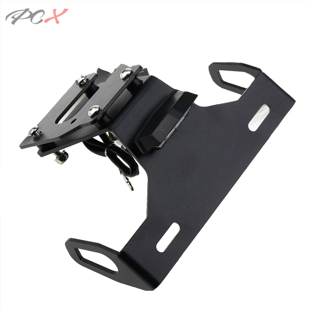 

License Plate Holder for KAWASAKI Z900 2017-2020 18 19 Motorcycle Tail Tidy Fender Eliminator Registration Plate LED Light Z 900