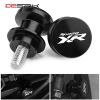 8mm motorcycle cnc swingarm spools slider stands screws for bmw s1000xr s1000 xr 2010 2020 with logo s 1000 xr