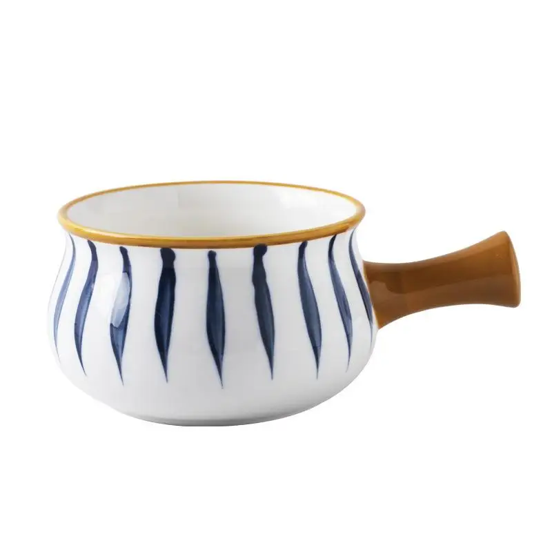 

Creative Japanese Style One Person Tablewares Single Person Breakfast Plate Set Bowls Ceramic Salad Bowl Dessert Bowl