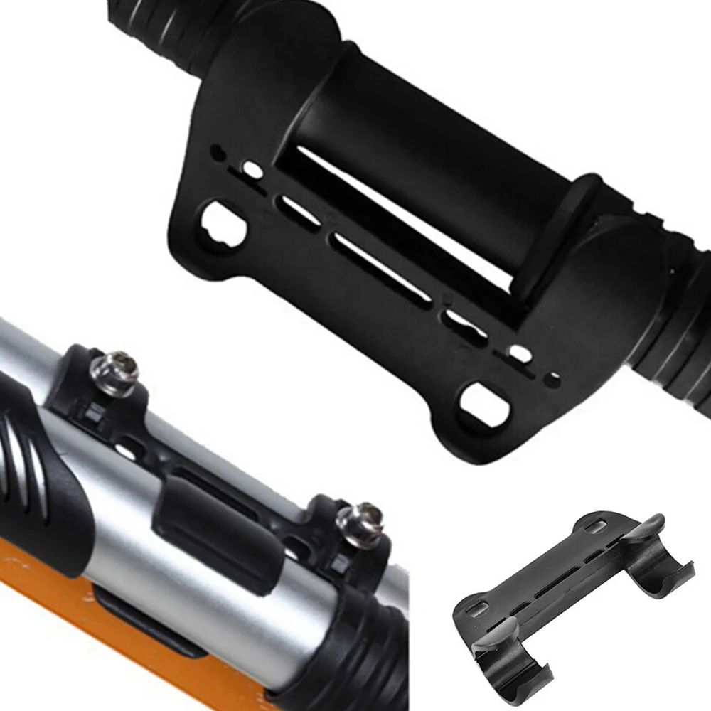 

10pcs Black Mini Bike Bicycle Pump Holder Portable Pump Retaining Clips Bracket