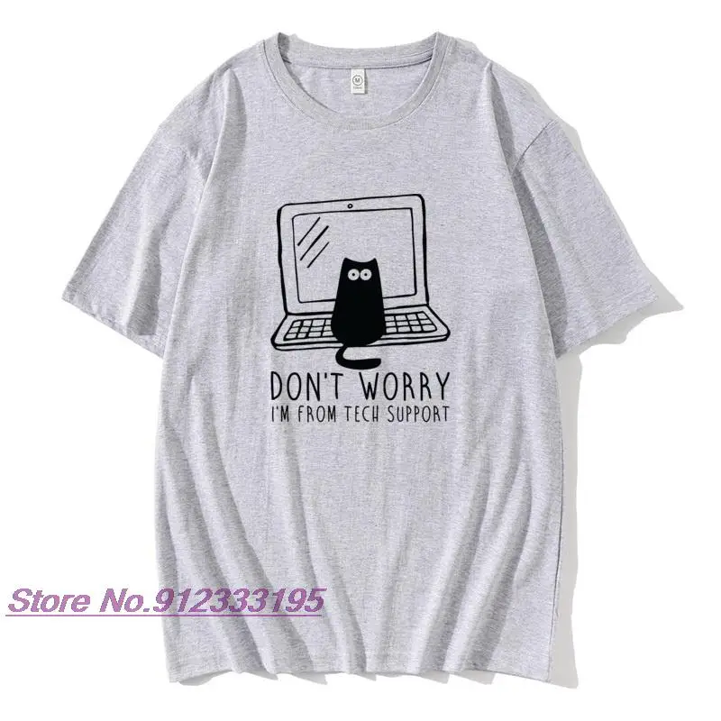 

I'm From Tech Support Men's Tshirts Programmer Computer Developer Geek Nerd Leisure Tee Shirt Round Collar Tee Shirts Tops