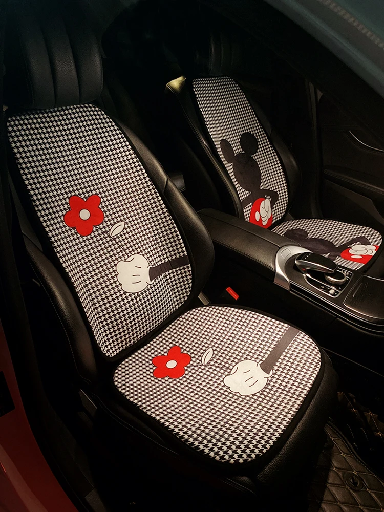 Плюшевая подушка для автомобильного сиденья Всесезонная универсальная