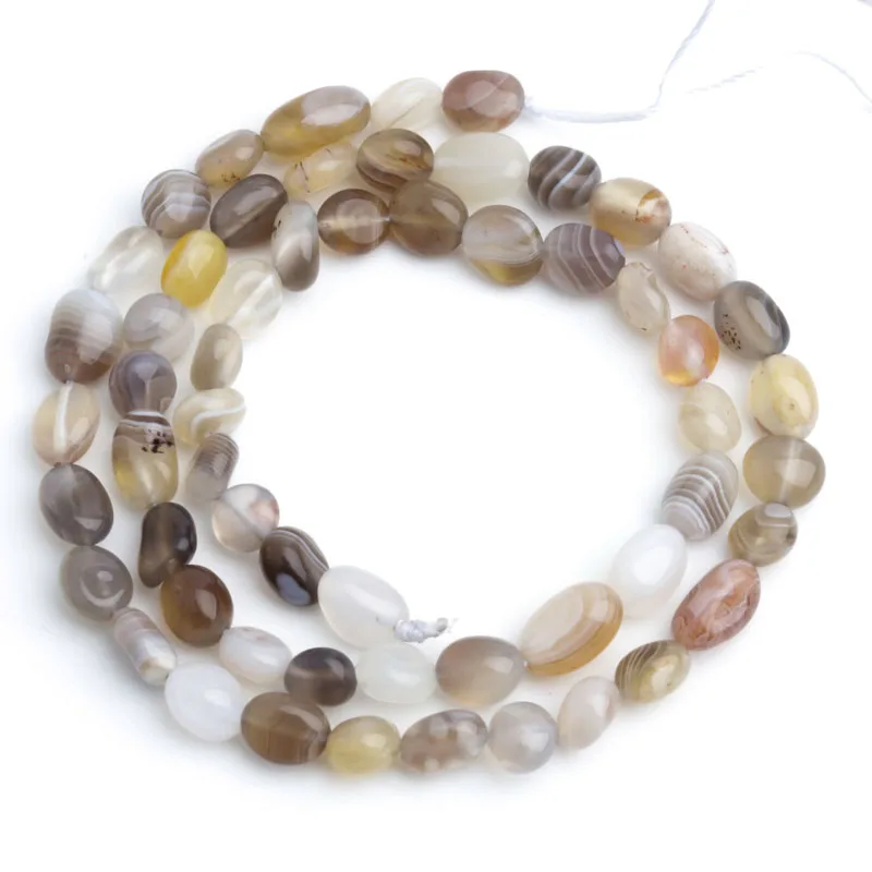 

Fashion Natural Jewelry 6x8/8x10mm Amorphous Persian Gulf Agates Loose Beads for DIY Jewelry Making Bracelet Necklace Accessorie