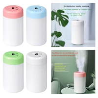 300ml mini air humidifier quiet electric quiet operation night light function for home bedroom car travel