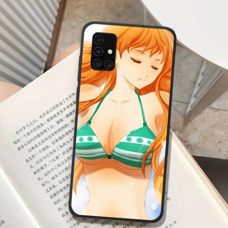 

One Piece Japanese anime Nami Phone Case for Samsung A91 01 10S 11 20 21 31 40 50 70 71 80 A2 CORE A10