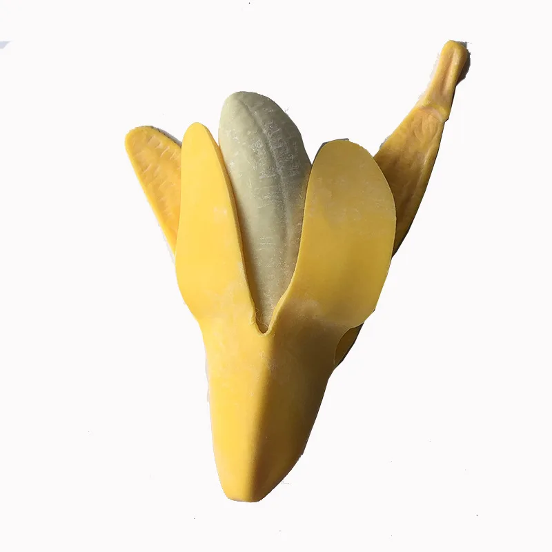 

Пинч музыка ТПР очищенный банан брикет Игрушка имитация банана творческая Spoof декомпрессионная решетка розыгрыши Новинка