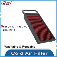 R-EP High Flow Flow Air Filter for Citroen C5 C6 Peugeot 407 508 2.0L 3.0L Car Engine Auto Accessories Cold Air Intake Filters