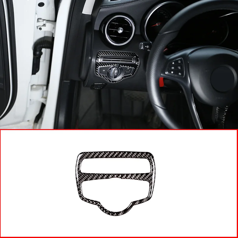 Мягкое углеродное волокно для Mercedes Benz C Class W205 GLC X253 GLC260 C180 C200 2015 2019 наклейки на