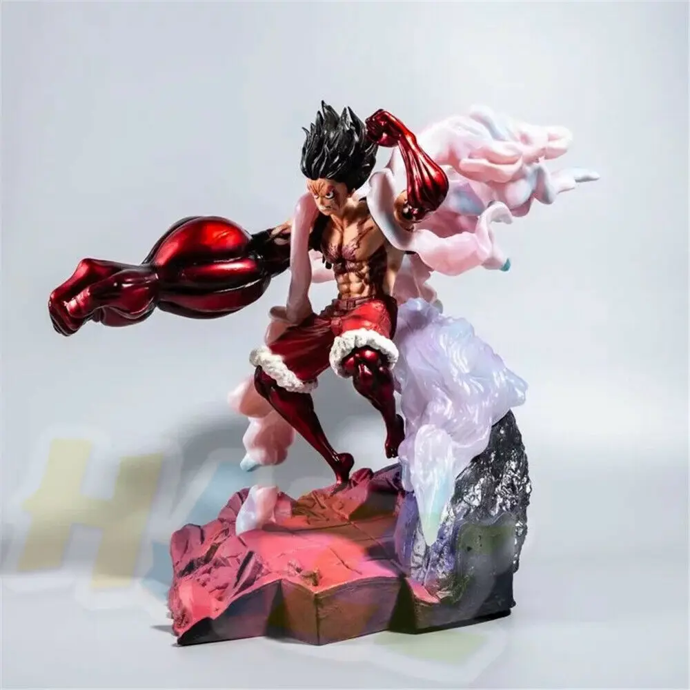 Аниме One Piece Monkey D Luffy &amp Charlotte Katakuri Окрашенные ПВХ экшн-Фигурки игрушки новые в