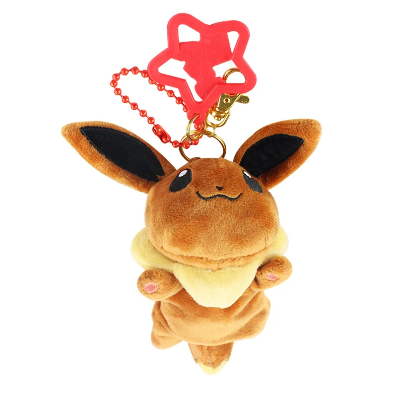15-17 см Eevee плюшевый Bulbasaur Charmander Piplup Squirtle Eevee Mew Мягкие животные Маленькая подвеска мягкие игрушки Детский подарок