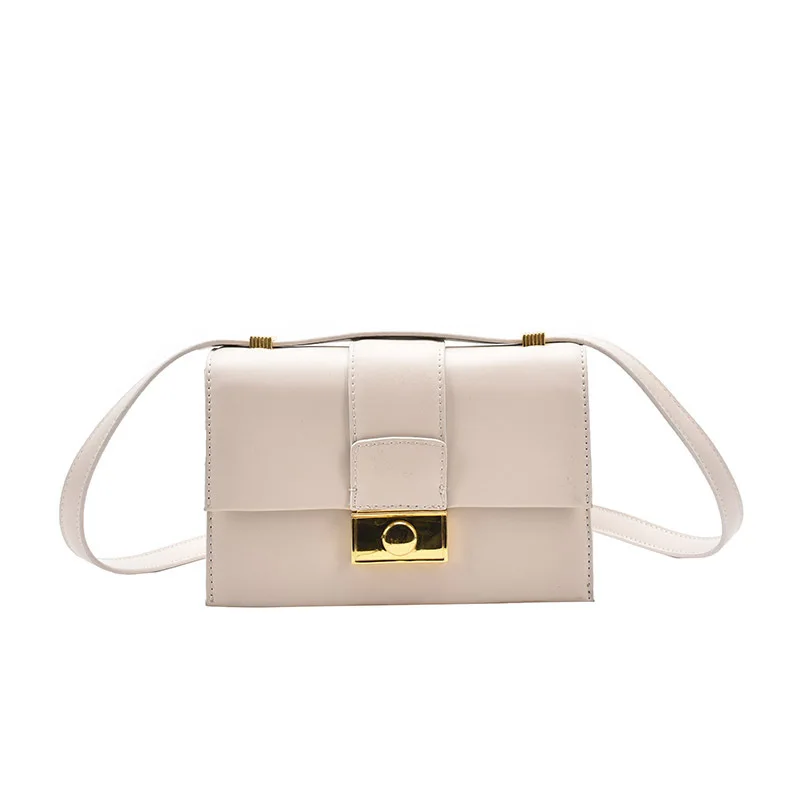 

OLUOLIN Women Fashion Crossbody Bags PU Leather Small Square Bag Flap Shoulder Bag Designer Luxury Messenger Bag Money Purse