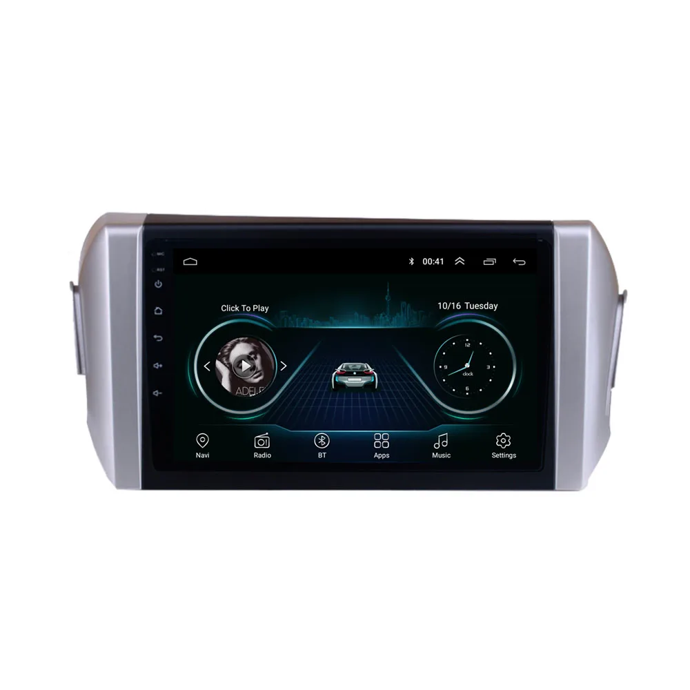" 4G LTE Android 8,1 Fit TOYOTA INNOVA-мультимедийный стерео автомобильный dvd-плеер навигация gps радио
