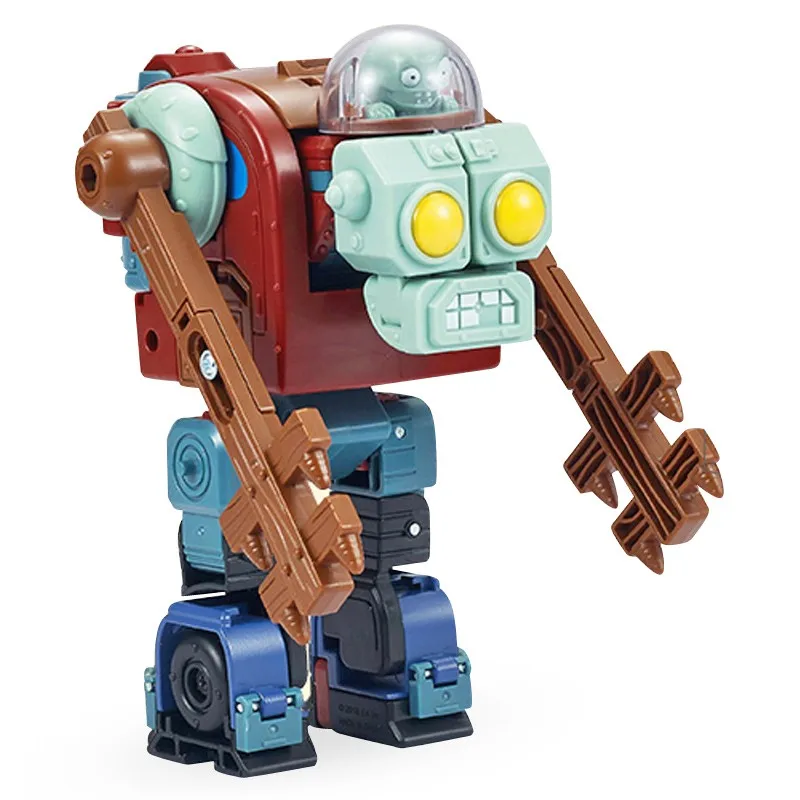 Фигурки Растения против Зомби 2 в сборе игрушки-трансформеры робот босс аниме