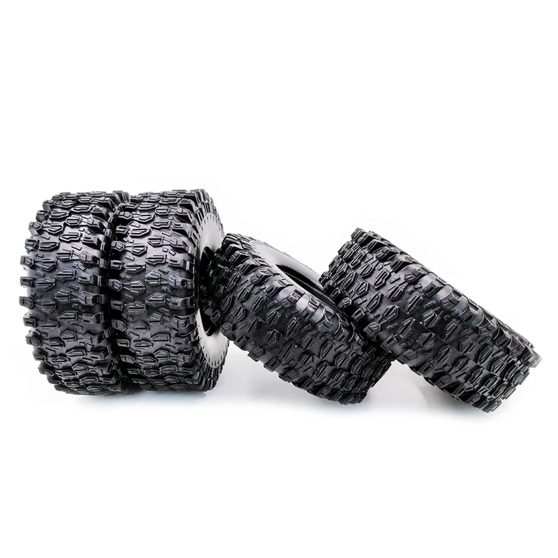 4 шт. резиновые шины 1 9 дюйма 120 мм для 1/10 RC Rock Crawler Axial SCX10 90046 D90 D110 | Игрушки и хобби