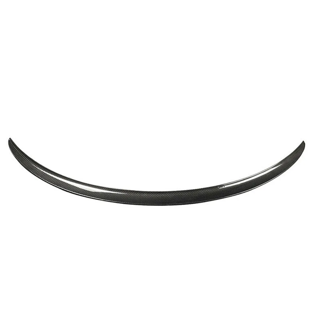 Задний задний спойлер из углеродного волокна отделка крышки багажника для Tesla Model