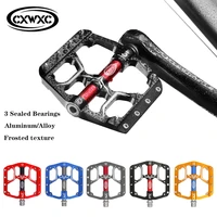 flat bicycle pedals mtb pedals 3 sealed bearings bicycle footrest for bicycle wide platform bike pedales bicicleta accessories