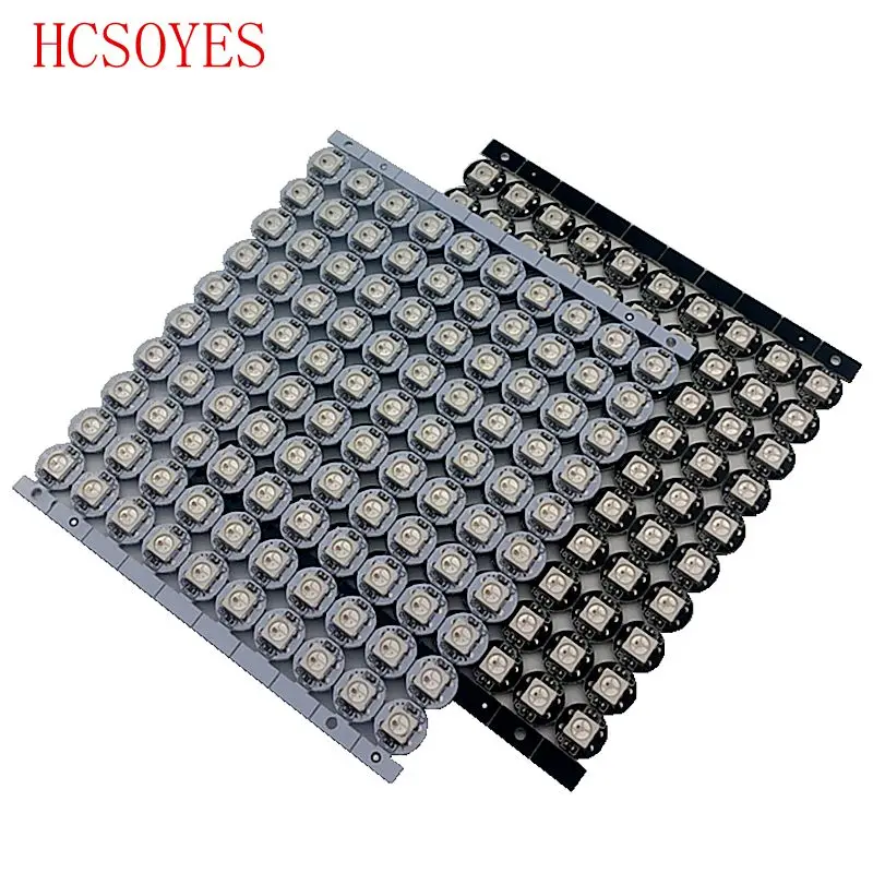 10/20/30/50 PCS WS2812B WS2811 IC RGB led Heatsink chip Individually addressable 5050 SMD LED beads &amp board DC 5V | Лампы и