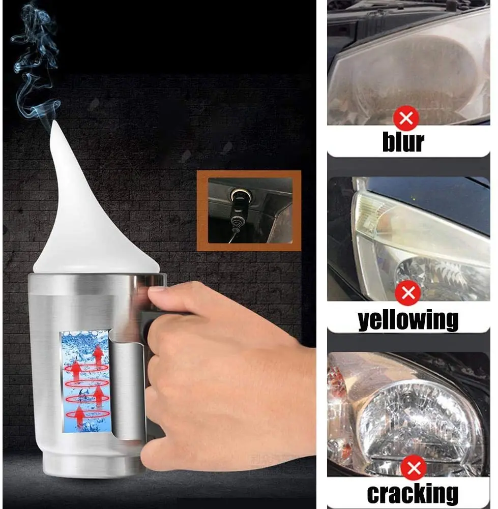 Набор для восстановления полировки автомобильных фар 800 мл | Автомобили и