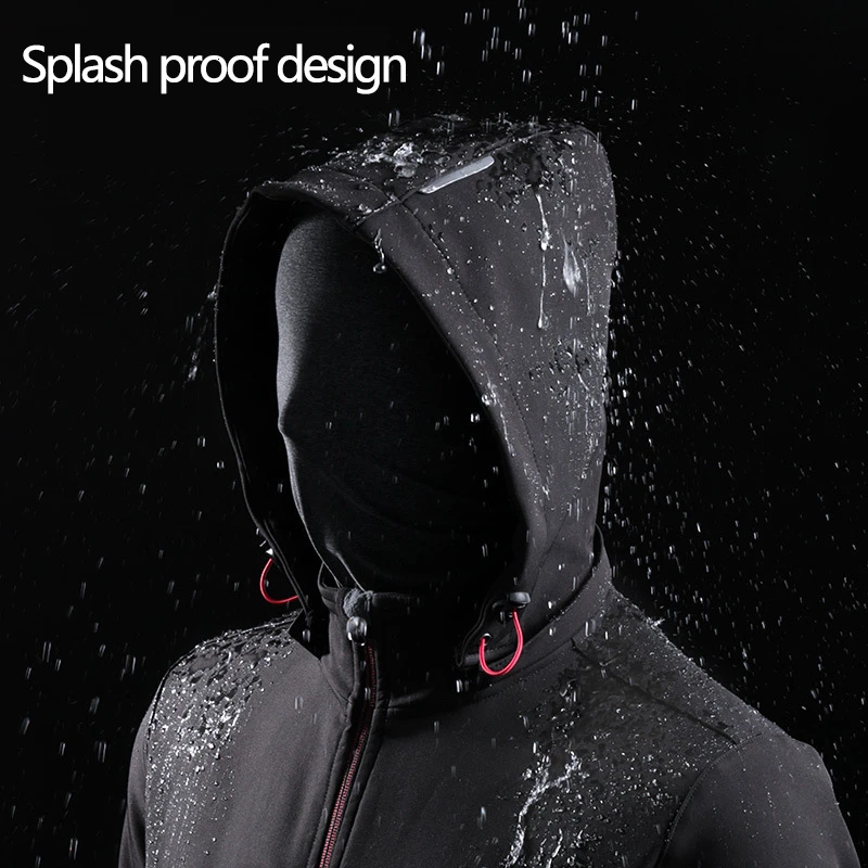 Зимний водонепроницаемый теплый комплект для велоспорта на молнии походов