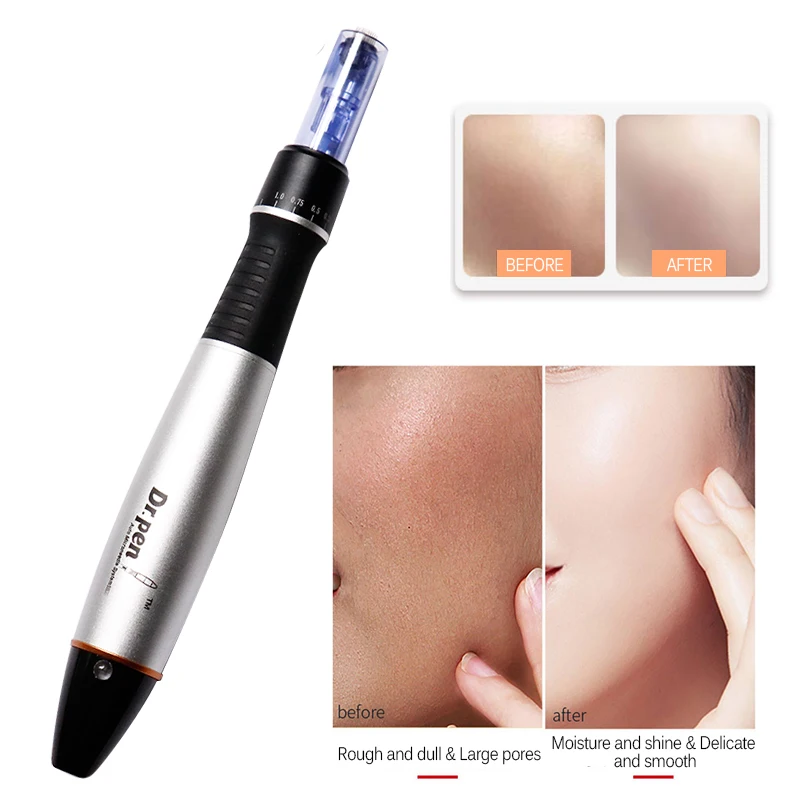 Dr.Pen A1-C MYM Microneedling Ручка микро-штыковая Порты и разъёмы иголочный картридж BB светящиеся устройства ”Проводная электрическая Dr.Pen мануального татуажа бровей