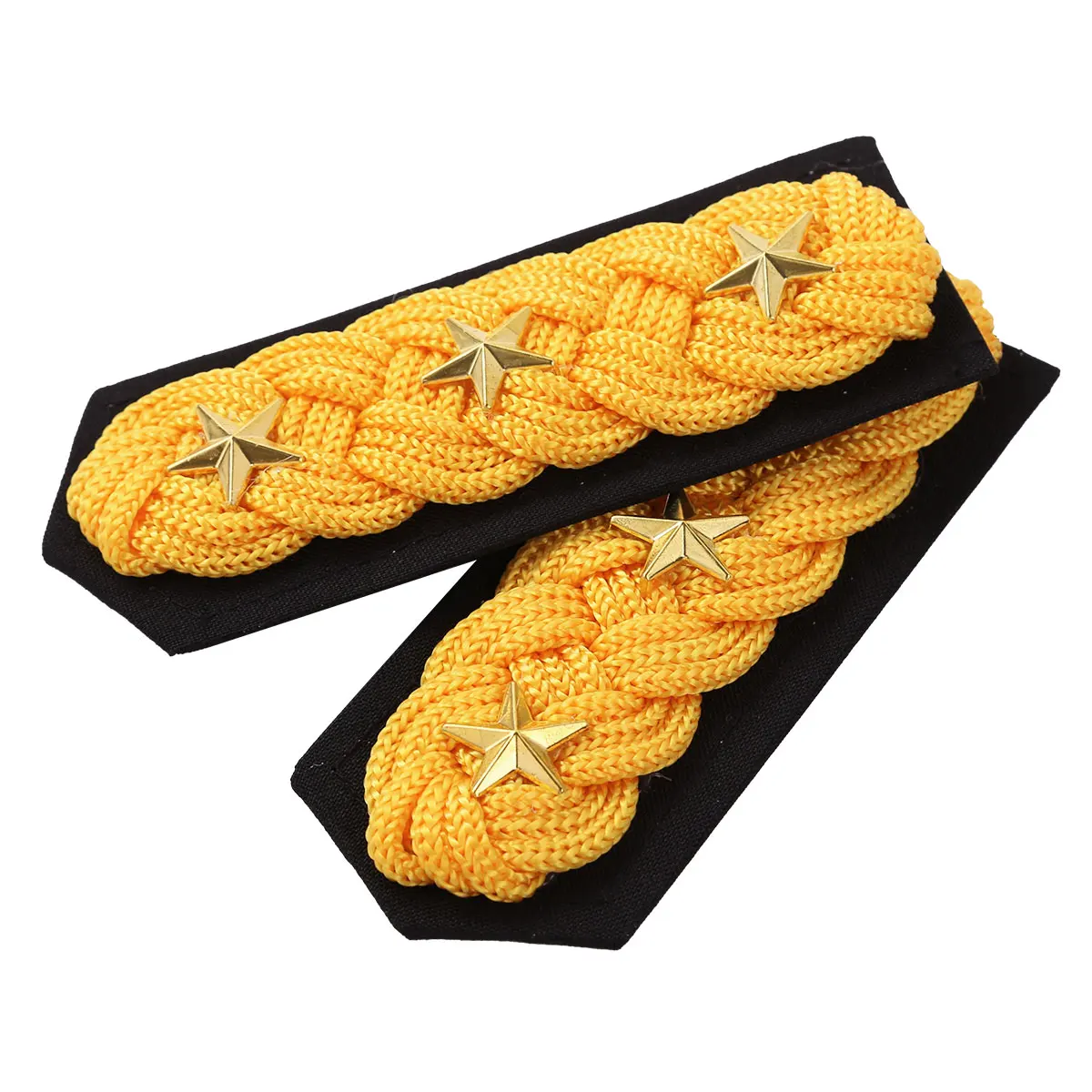 1 пара ручная работа Профессиональная форма Epaulet сделай сам плетеный шнур