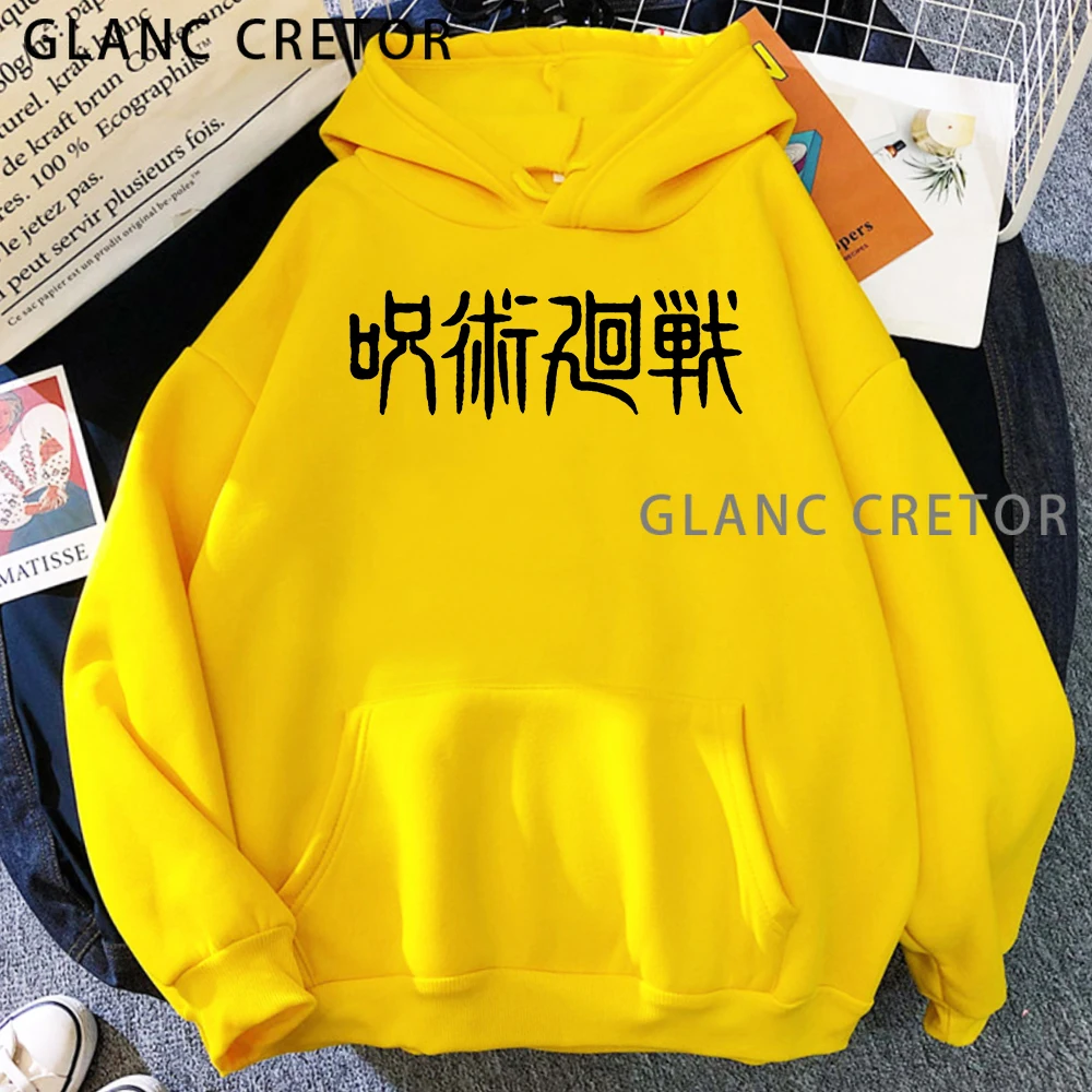 

Jujutsu Kaisen Hoodies Sweatshirt Men Japanese Anime Pullover Winter Autumn Hooded Hoody Cartoon Fashion Hoody Tracksuit