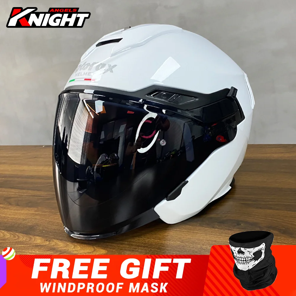 

Мотоциклетный шлем Casco Moto, двойная линза, для езды по бездорожью, композитный материал, сертификация DOT