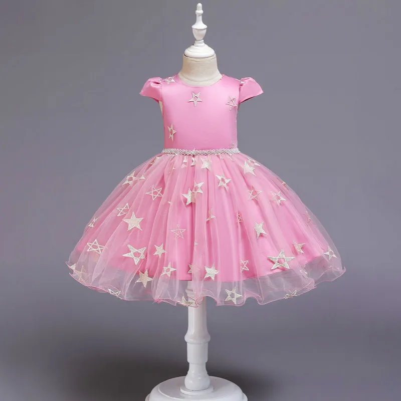 2019 г. Осеннее Новое модное платье для маленьких девочек размер 6t детская одежда