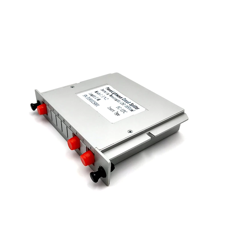 

5pcs/lot Cassette Insertion Type Fiber Optic Splitter Box 1x2 SC/APC