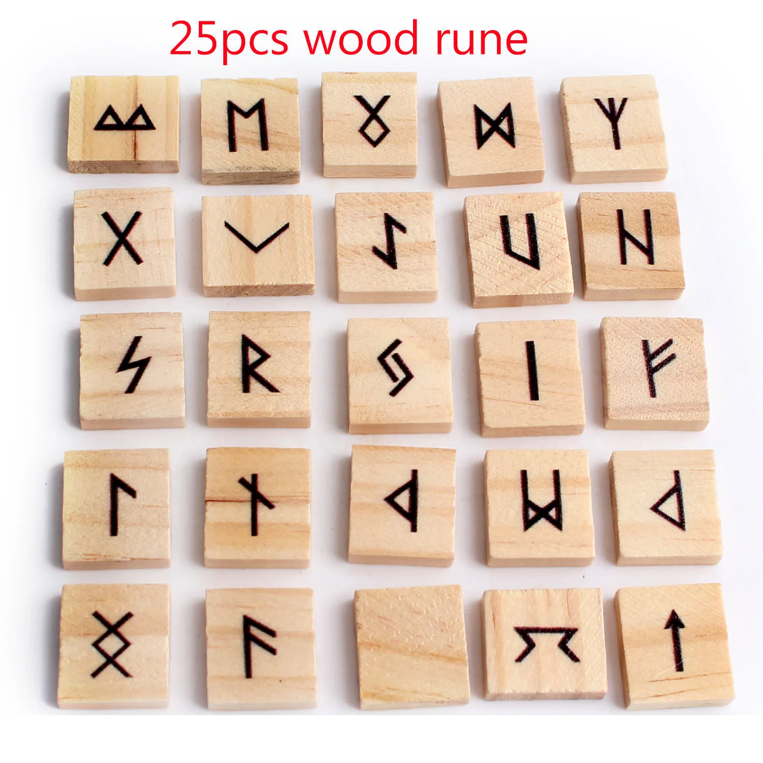 25 шт. натуральный черный миниатюрный Кристалл риверного камня руны желтые