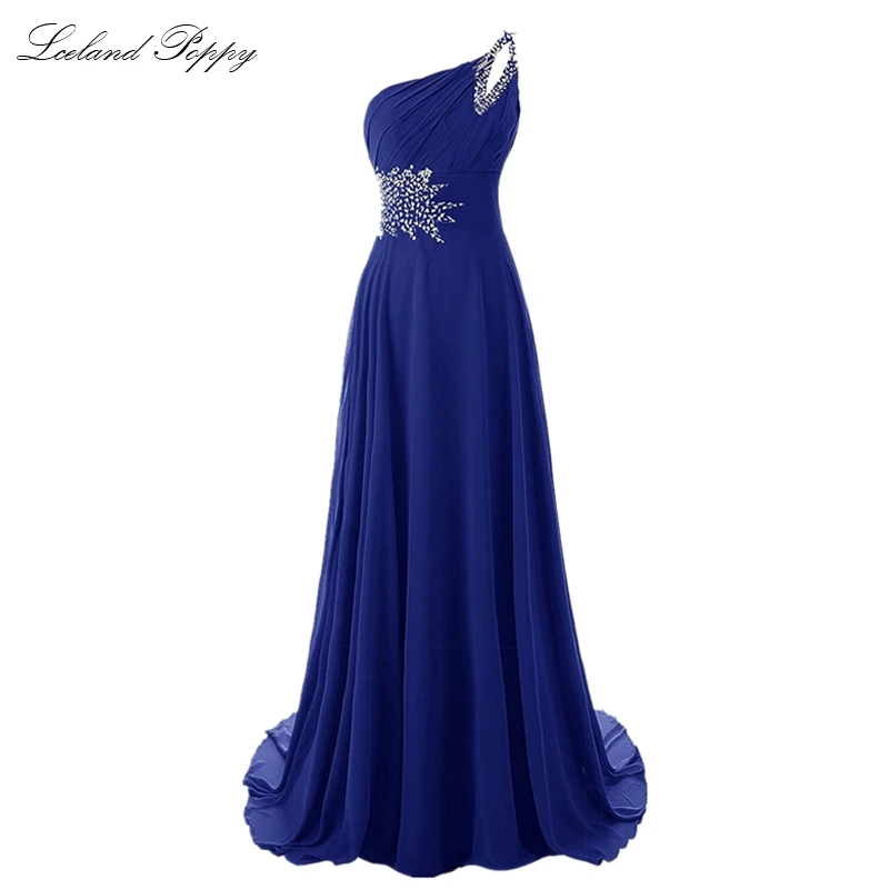 Женское шифоновое плиссированное платье А-силуэта на одно плечо без рукавов до