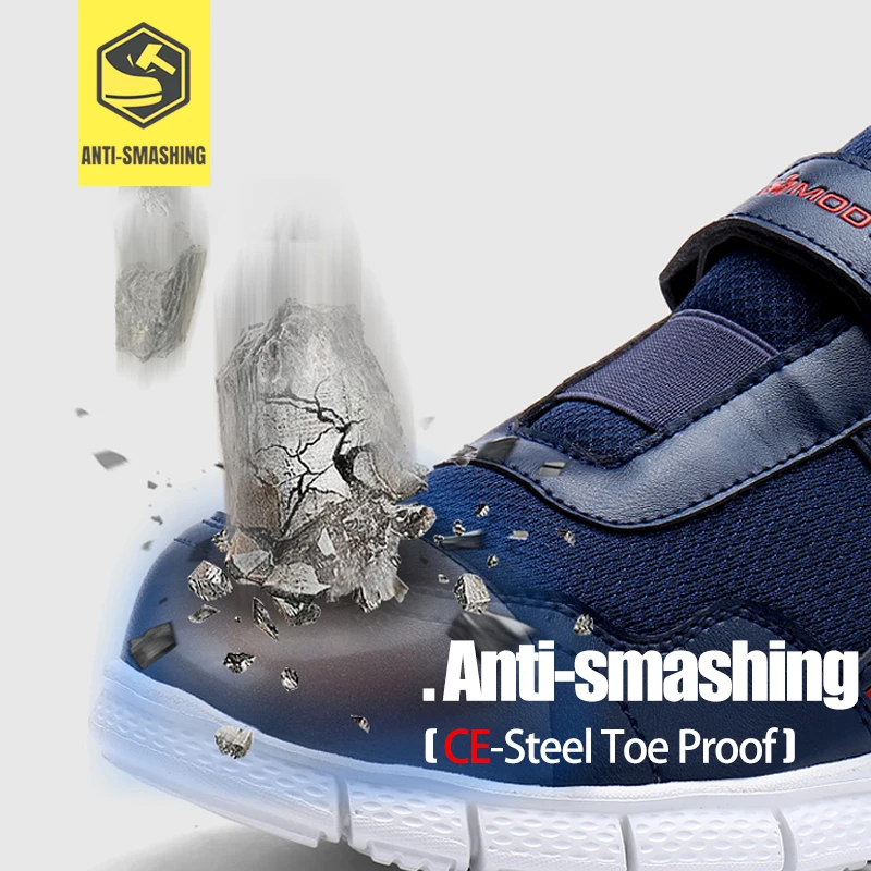 Мужские кроссовки MODYF легкие дышащие на мягкой нескользящей подошве с защитой от