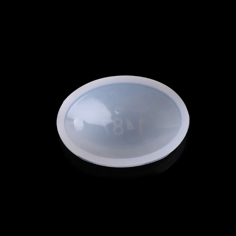 

Silicone Oval Shape Pendant Mold DIY Making Jewelry Resin Casting Craft Tool Hole