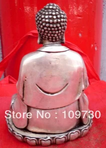 Бесплатная доставка &ltТибетский буддис Амитабха Бронзовая статуя Будды |
