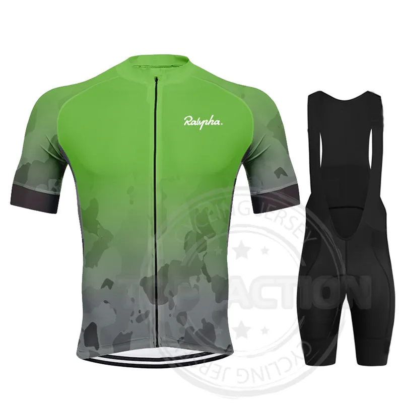 

2022 Summer Men's Cycling Jersey Set Quick Drying Raphaful Cycling Clothing MTB Bicycle Jerseys Bike Uniform Ropa De Hombre