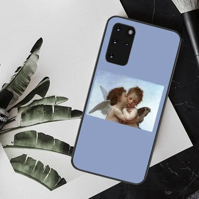 PENGHUWAN эстетический чехол для телефона из ТПУ с изображением ангелов возрождения