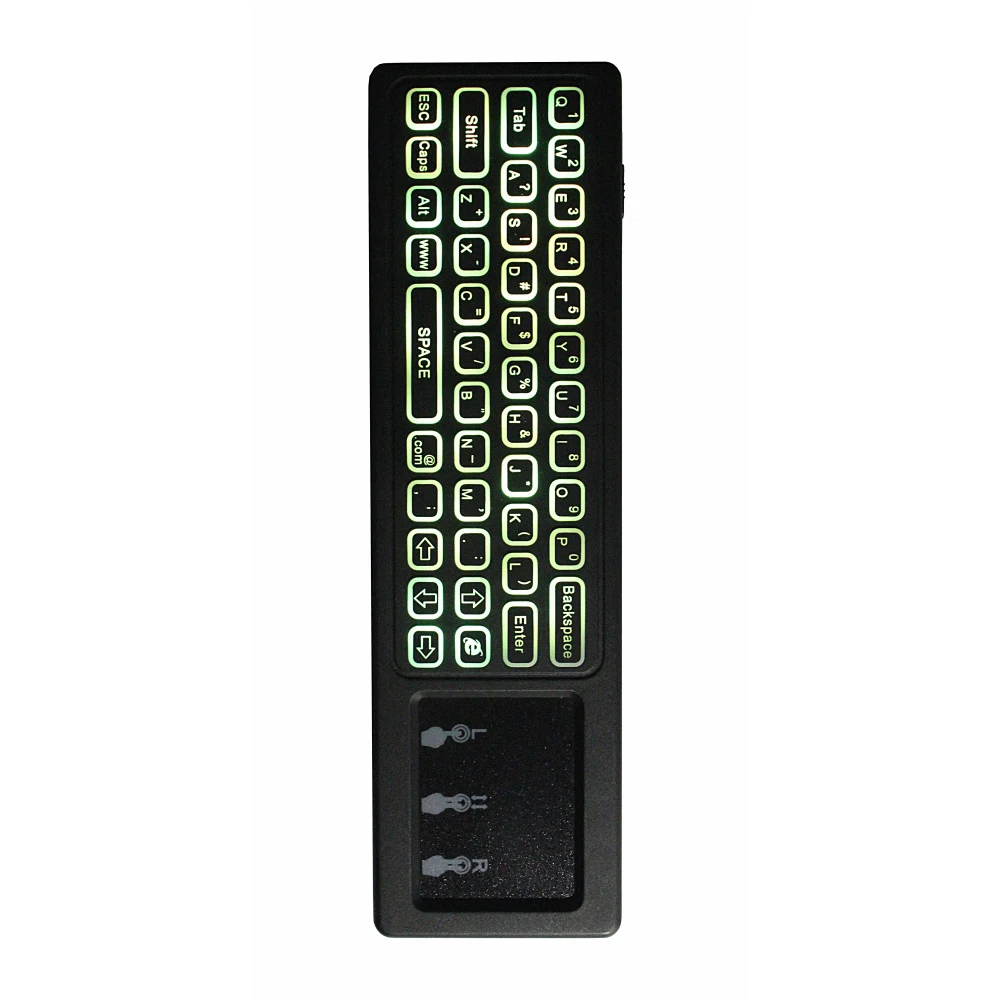 Пульт дистанционного управления с мини-клавиатурой 57 клавиш двусторонний для Smart