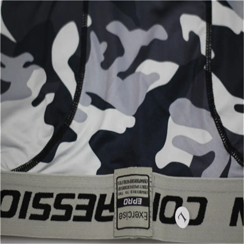 Новинка 2019 мужские камуфляжные/компрессионные колготки/леггинсы для бега