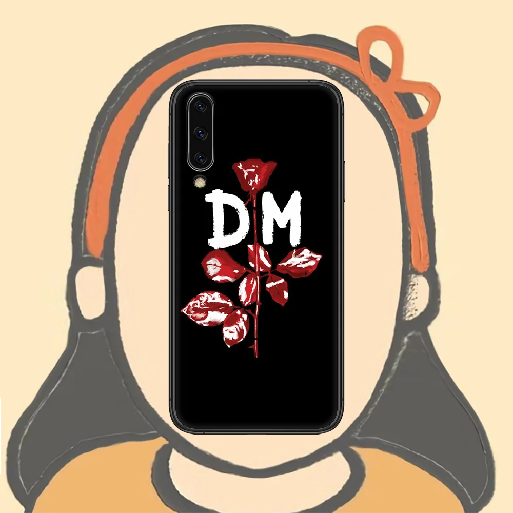

Depeches band Mode Phone Case For Samsung Galaxy A 3 5 7 8 10 20 20E 21S 30 30S 40 50 51 70 71 black Prime Trend Coque Pretty