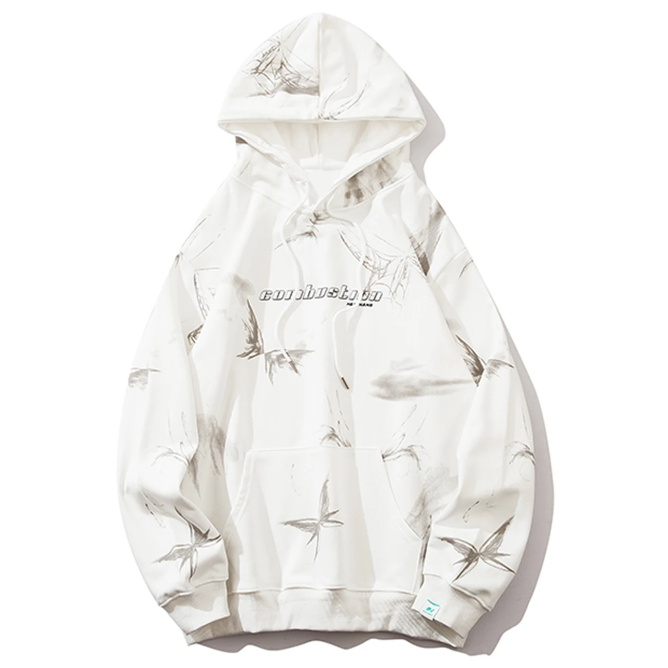 Толстовка в стиле Харадзюку мужская рубашка с рисунком бабочки Зимний пуловер