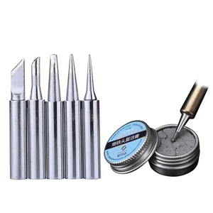 Паяльная головка серии 900M-T, бессвинцовый припой с наконечниками для пайки, восстанавливающий крем, Чистая паста, инструмент для переделки