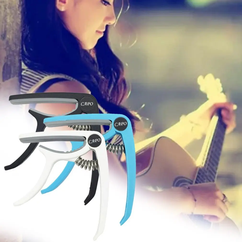 Лидер продаж пластиковый гитарный каподастр для 6-струнной акустической