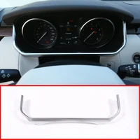 new for land rover discovery 5 2017 chrome abs material dashboard u shape dispaly box trim 1 pc