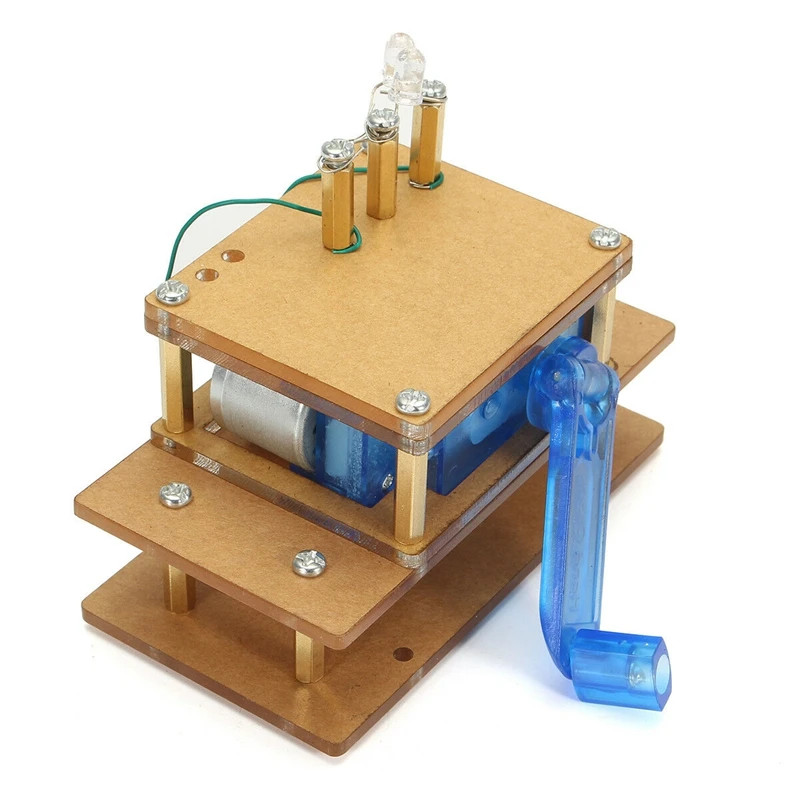 DIY Hand Generator Crank Dynamo Emergency Power Electronic Arctic Kit | Электроника