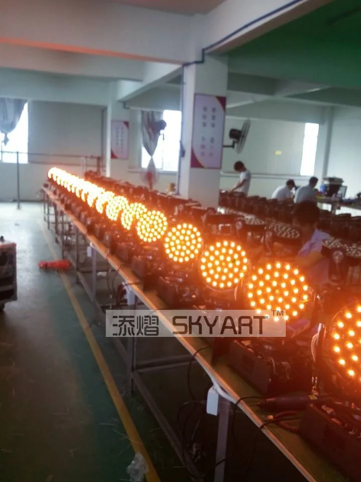 1 блок Бар Диско 36x10 Вт RGBW 4в1 zoom wash led сценический светильник с подвижной головкой |